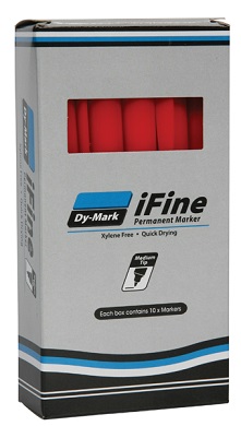 DYMARK IFINE INK MARKER RED